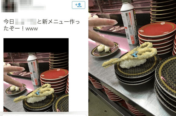 Tempura, anyone? Prank at sushi chain involving deep-fried scissors lands part-timers in hot oil