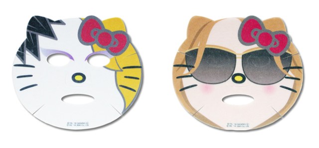 Become a rocking cat with the Yoshikitty Narikiri Face Pack!