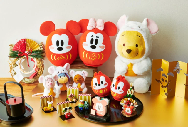 Disney’s Japanese New Year’s plushies and figures are ready to make oshogatsu cuter than ever