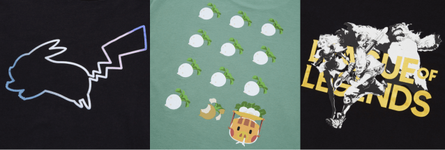 Uniqlo’s new graphic tee collab features Animal Crossing, Pokémon, League of Legends, and more!